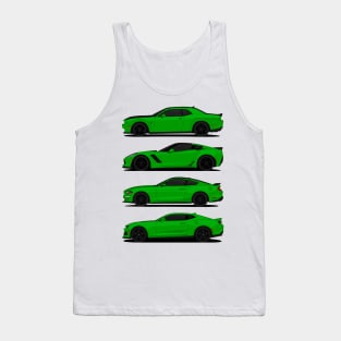 AMERICAN MUSCLE GREEN Tank Top